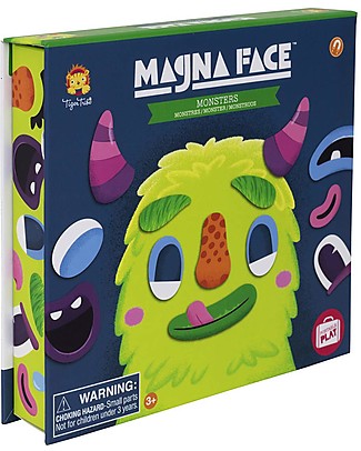 Tiger Tribe Set Magna Face - Mostri - Stimola Capacità Motorie e Creative Giochi Creativi