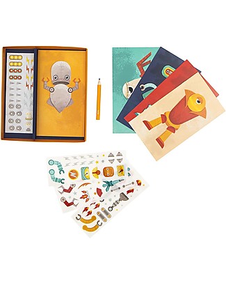 Tiger Tribe Set Transfer Magic Crea un Robot Giochi Creativi