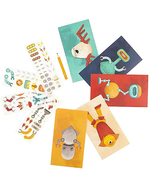 Tiger Tribe Set Transfer Magic Crea un Robot Giochi Creativi