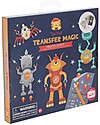 Tiger Tribe Set Transfer Magic Crea un Robot Giochi Creativi