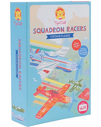 Tiger Tribe Squadron Racers/Vintage Planes Adesivi Da Parete