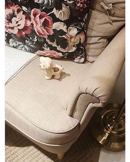 Tikiri 3-in-1 Sonaglio Cane, Massaggiagengive, Gioco da Bagno, My First Farm - Confezione Regalo - 100% Caucciù Naturale Giochi Bagno