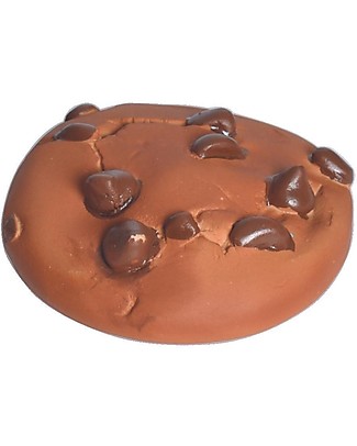 Tikiri 3-in-1 Sonaglio Cookie - Massaggiagengive - Gioco da Bagno - Bakery Items - 100% Caucciù Naturale Giochi Bagno