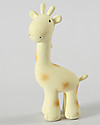 Tikiri 3-in-1 Sonaglio Giraffa, Massaggiagengive, Gioco da Bagno, My First Zoo - 100% Caucciù Naturale Giochi Bagno