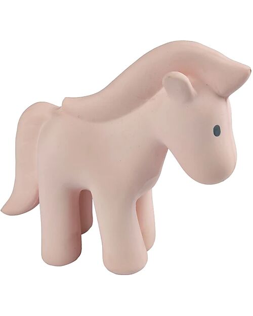 Tikiri 3-in-1 Sonaglio - Massaggiagengive - Gioco da Bagno - Set 3 pz - My First Safari - 100% Caucciù Naturale Giochi Bagno