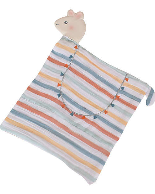 Tikiri DouDou Lilith il Lama - Caucciù Naturale e Cotone Bio Doudou