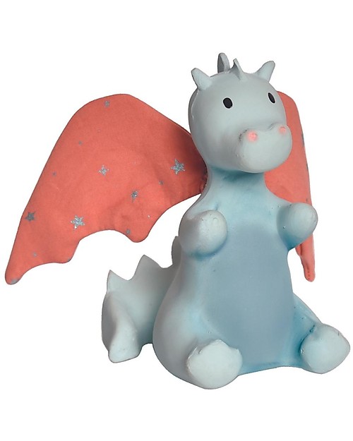 Tikiri Draghetto Fairytales - Luce del Giorno - Caucciù Naturale e Cotone Bio - Nuovo Design Sonagli