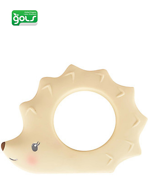 Tikiri Massaggiagengive Ethan il Riccio - 100% Caucciù Naturale Massaggiagengive