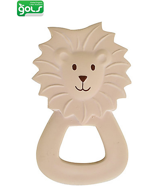 Tikiri Massaggiagengive Leone, Zoo - 100% Caucciù Naturale Massaggiagengive