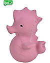 Tikiri Ocean Buddies - Cavalluccio Marino - 3-in-1 Sonaglio, Massaggiagengive, Gioco da Bagno - 100% Caucciù Naturale Giochi Bagno