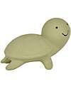 Tikiri Ocean Buddies - Tartaruga - 3-in-1 Sonaglio, Massaggiagengive, Gioco da Bagno - 100% Caucciù Naturale Giochi Bagno