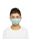 Tikiri Pacco da 3 Mascherine Lavabili per Bambini - Bambino - 3 Strati - Filtraggio oltre 95% - 100% Cotone certificato Oeko-Tex Mascherine Protettive_