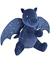 Tikiri Peluche Drago Midnight Cotone Bio, Fairytales, - 23 cm - Ali rumorose! Peluche