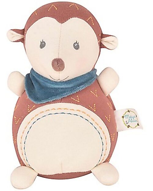 Tikiri Riccio di Attività Ethan - 100% Cotone Bio Sonagli