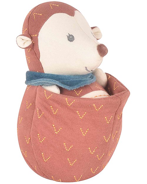 Tikiri Riccio di Attività Ethan - 100% Cotone Bio Sonagli