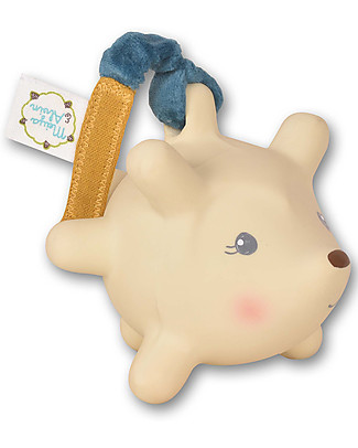 Tikiri Sonaglio Ethan il Riccio - Caucciù Naturale Giochi Per Neonati