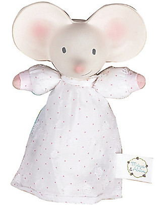 Tikiri Sonaglio Meiya Squeaker - Caucciù Naturale e Cotone Bio Sonagli
