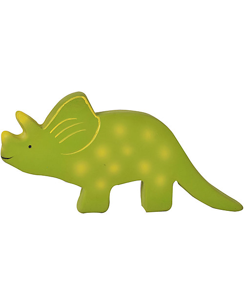 Tikiri Triceratopo, Baby Dinos - 100% Caucciù Naturale Pupazzi