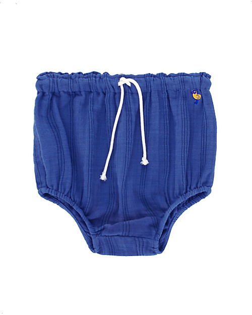 Tiny Cottons Bloomer con Coulisse - Iris - 100% Cotone Pantaloni Corti