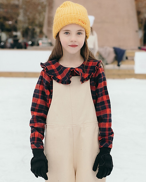 Tiny Cottons Camicia a Quadri - Navy/Rosso - 100% cotone Camicie_