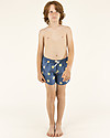 Tiny Cottons Costume Bimbo a Pantaloncino Sole - Blu/Giallo Boxer Mare