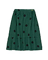 Tiny Cottons Gonna Lunga a Pois - Verde/Nero - 100% cotone Gonne_