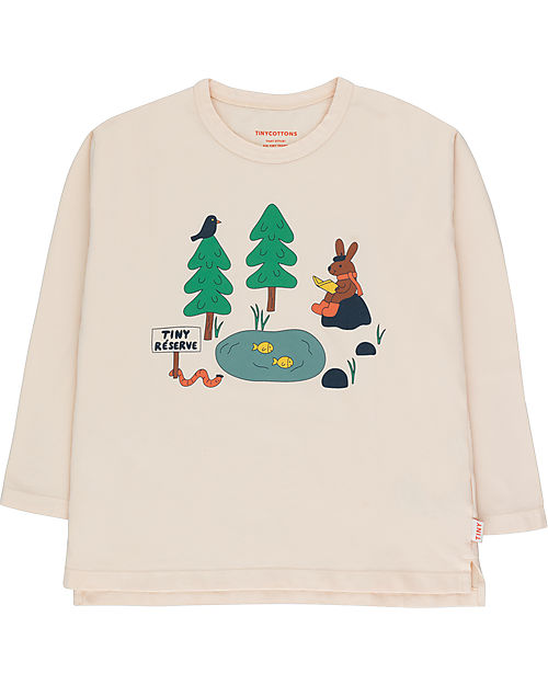 Tiny Cottons Maglia a Maniche Lunghe Tiny Rèserve - Nude Maglie Manica Lunga