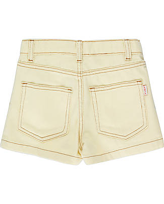 Tiny Cottons Pantaloncini Corti - Tiny Apple - Giallo Pastello - 100% Cotone Pantaloni Corti