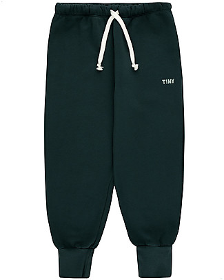 Tiny Cottons Pantaloni da Tuta - Blu Scuro - 100% Cotone Biologico - Comodi e Pratici! Pantaloni Lunghi
