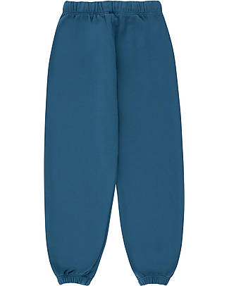 Tiny Cottons Pantaloni da Tuta Tiny - Blu - 100% Cotone Bio GOTS Pantaloni Lunghi
