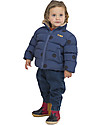 Tiny Cottons Piumino Imbottito - Blu Chiaro/Navy - Antivento e Impermeabile! Piumini