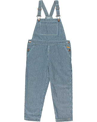 Tiny Cottons Salopette Jeans - Denim a Righe Salopette