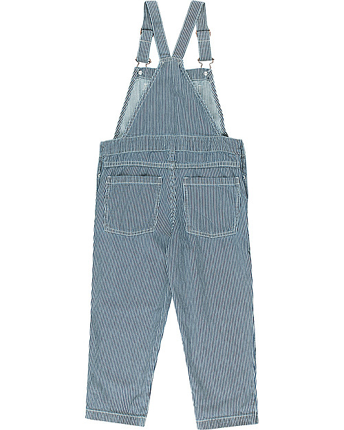 Tiny Cottons Salopette Jeans - Denim a Righe Salopette