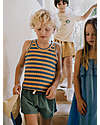 Tiny Cottons Shorts con Coulisse - Verde Acqua - 100% Cotone Pantaloni Corti