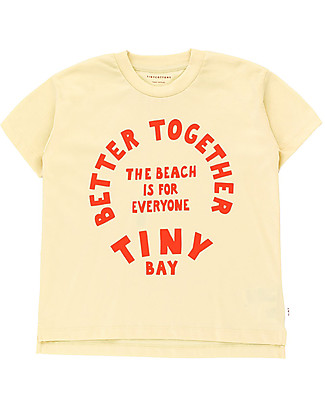 Tiny Cottons T-shirt Better Together - Limone/Rosso - 100% Cotone Pima T-Shirt e Canotte