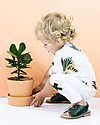 Tiny Cottons T-Shirt Botanical, Azzurro Chiaro - 100% Cotone Pima T-shirt