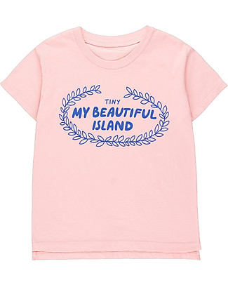 Tiny Cottons T-shirt Ghirlanda - Cipria - 100% Cotone Bio T-shirt