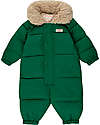 Tiny Cottons Tuta Intera Imbottita - Verde - Impremeabile e Antivento Tute Invernali