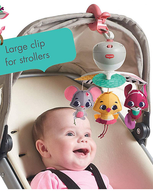 Tiny Love Giostrina Musicale Portatile - Tiny Princess - Per Lettino+Passeggino+Culla Giostrine