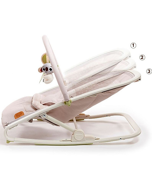 Tiny Love Sdraietta 2 in 1 Boho Chic – Comoda e Leggera Multifunzionale e con 2 Giocattoli Evolutivi Sdraiette_