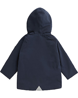 Toastie Kids Giacca Impermeabile con Rivestimento in Cotone - Navy - Tessuto Reciclato Giacche