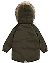 Toastie Kids Parka North Star - Oliva - Waterproof e Imbottito in Piuma Sorona Eco-Friendly Cappotti