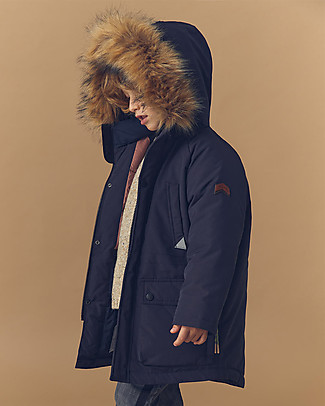 Toastie Kids Parka Wild North Star - Thunder&Fawn - Waterproof e Imbottito in Piuma Sorona Eco-Friendly Cappotti