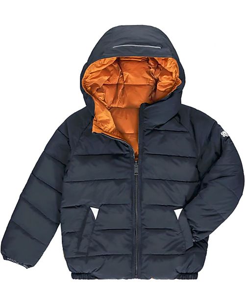 Toastie Kids Piumino Eco-Reversibile - Miele/Blu Opaco Piumini