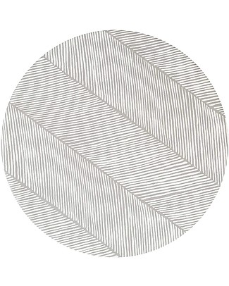 Toddlekind Clean Wean Mats - Tappeto Multiuso - Righe - Grigio - 105 cm - Atossico e Sicuro! Tappeti_