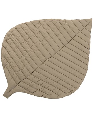 Toddlekind Leaf Mats - Tappeto Gioco - Tortora - 128x96 cm - Cotone Bio - Il Match Perfetto per il tuo Tappeto! Tappeti Arredo