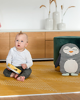 Toddlekind Prettier Playmats - Tappeto Gioco - Earth Giallo - 120x180 cm Tappeti Gioco