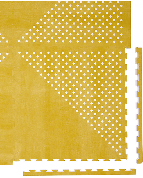 Toddlekind Prettier Playmats - Tappeto Gioco - Earth Giallo - 120x180 cm Tappeti Puzzle