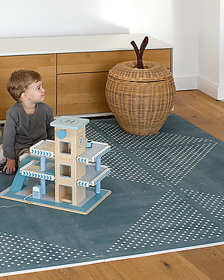 Toddlekind Prettier Playmats - Tappeto Gioco - Earth Verde Acqua - 120x180 cm Tappeti Gioco