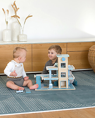 Toddlekind Prettier Playmats - Tappeto Gioco - Earth Verde Acqua - 120x180 cm Tappeti Puzzle